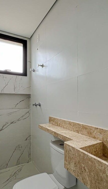 Banheiro social tipo